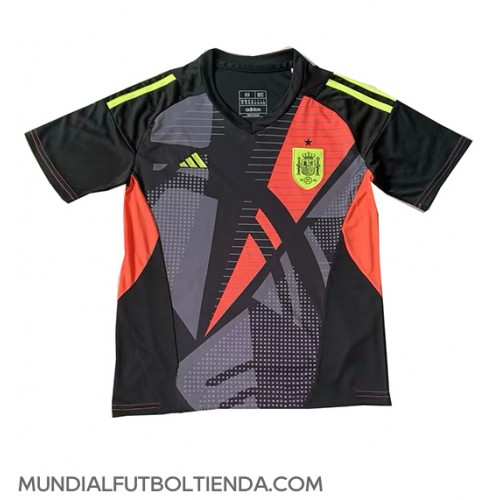 Camiseta España Portero Primera Equipación Replica Eurocopa 2024 mangas cortas